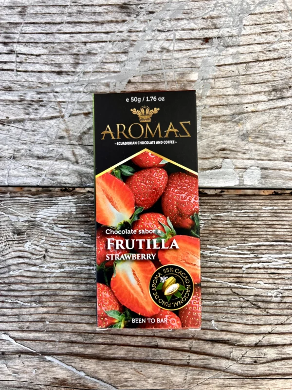Chocolate sabor a FRUTILLA STRAWBERRY