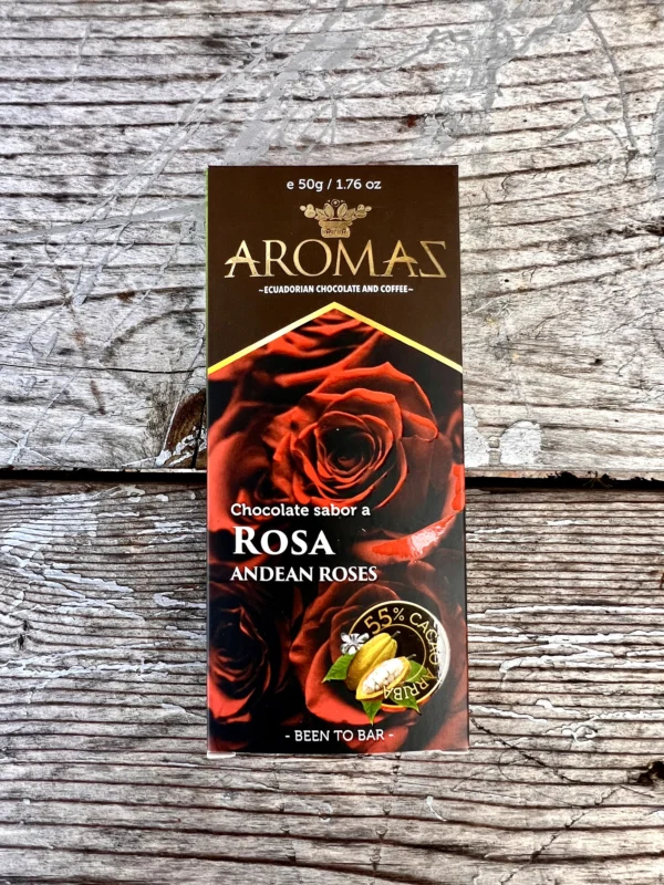 Chocolate sabor a ROSA ANDEAN ROSES