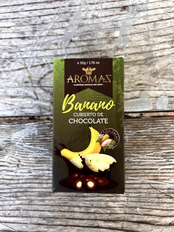 Banano CUBIERTO DE CHOCOLATE