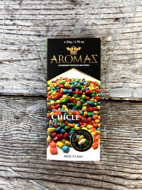 Chocolate sabor a CHICLE GUM